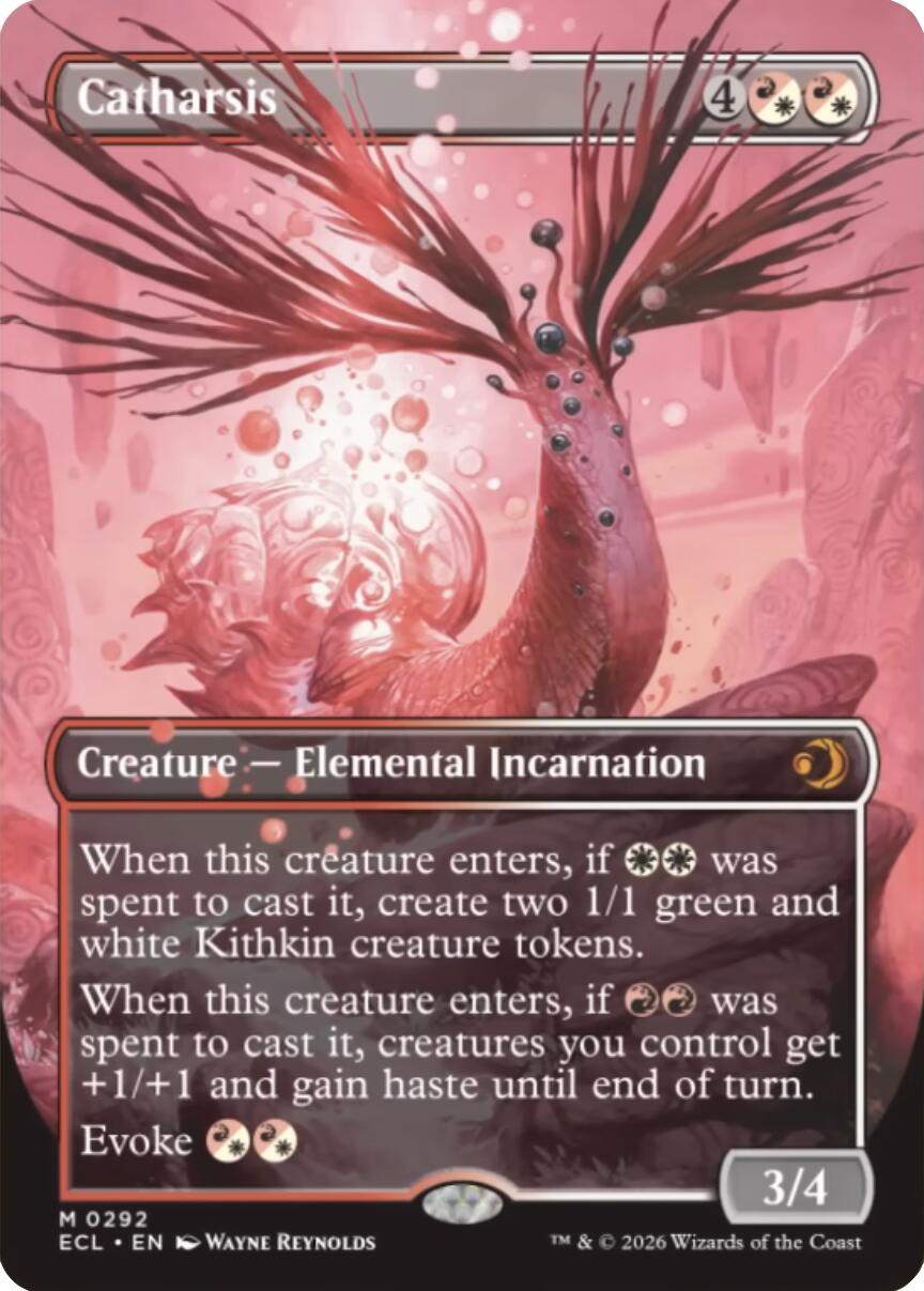 Catharsis (Borderless) [Lorwyn Eclipsed] | Boutique FDB TCG