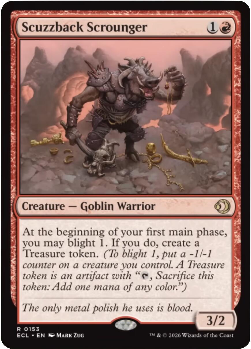 Scuzzback Scrounger [Lorwyn Eclipsed] | Boutique FDB TCG