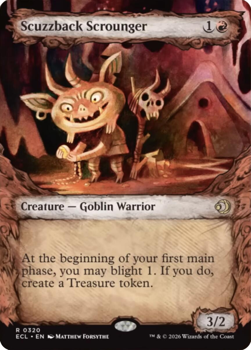 Scuzzback Scrounger (Showcase) [Lorwyn Eclipsed] | Boutique FDB TCG