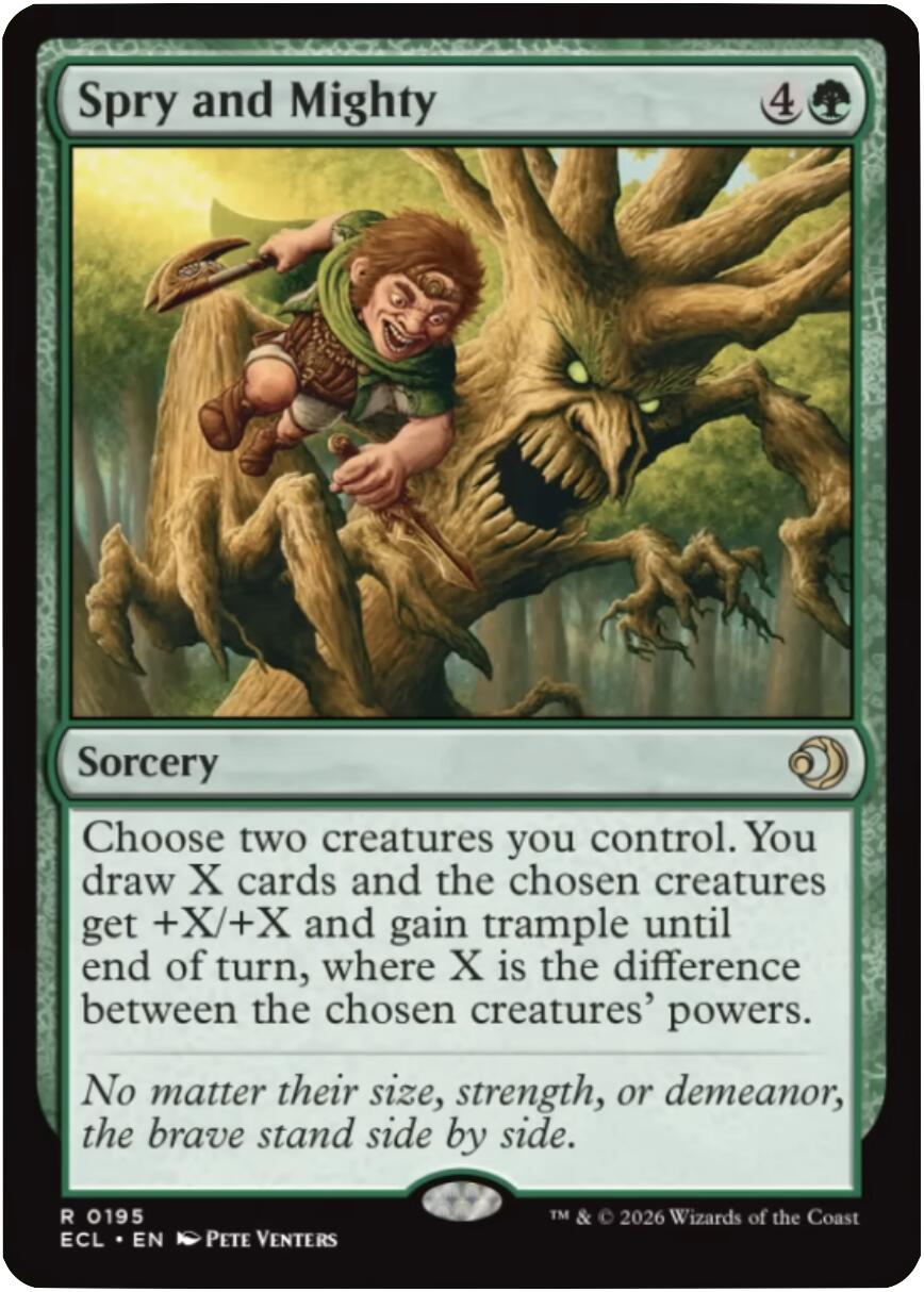 Spry and Mighty [Lorwyn Eclipsed] | Boutique FDB TCG