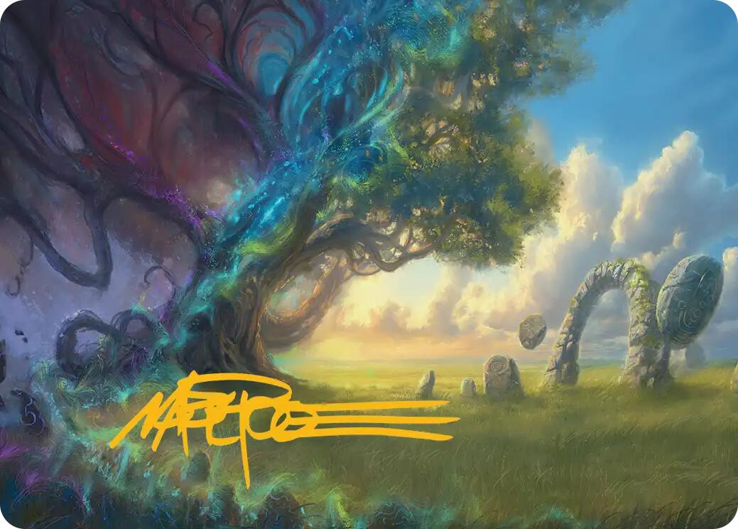 Morningtide's Light Art Card (Gold-Stamped Signature) [Lorwyn Eclipsed Art Series] | Boutique FDB TCG