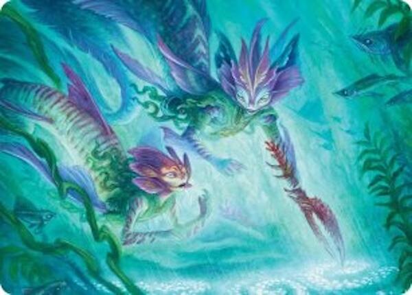 Silvergill Mentor Art Card [Lorwyn Eclipsed Art Series] | Boutique FDB TCG