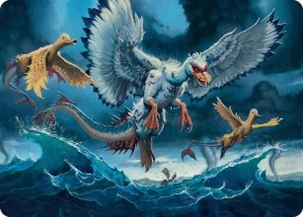 Sunderflock Art Card [Lorwyn Eclipsed Art Series] | Boutique FDB TCG
