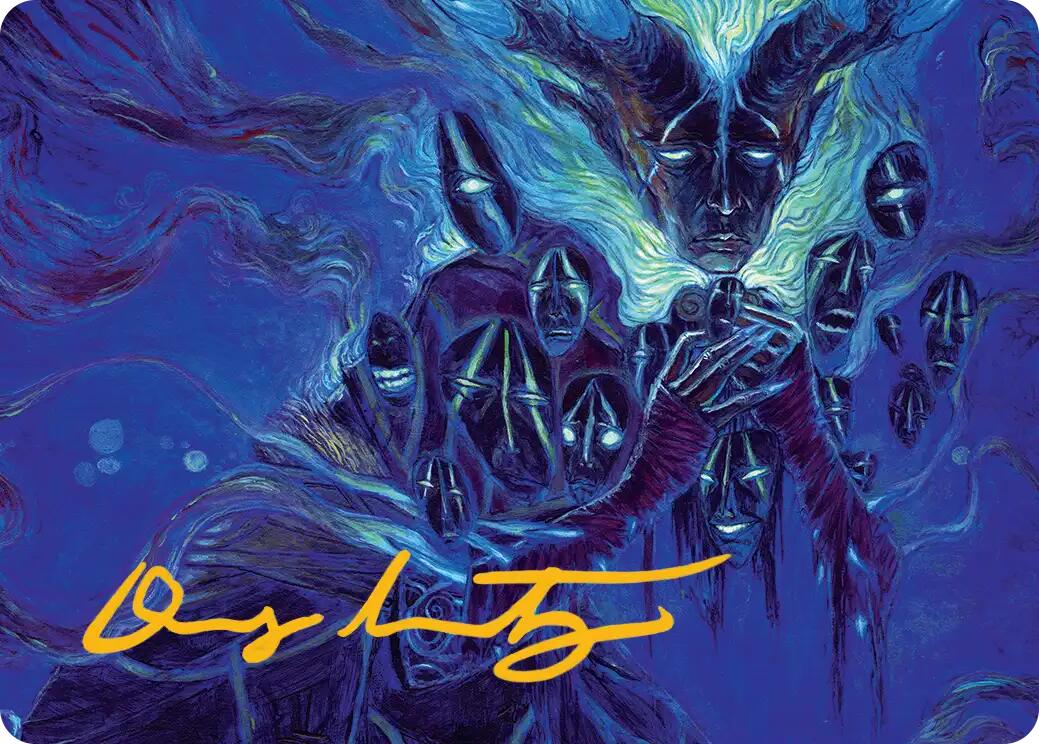 Thirst for Identity Art Card (Gold-Stamped Signature) [Lorwyn Eclipsed Art Series] | Boutique FDB TCG