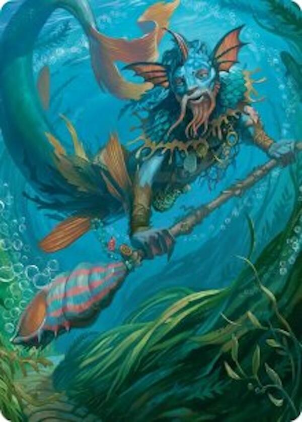 Sygg, Wanderwine Wisdom Art Card [Lorwyn Eclipsed Art Series] | Boutique FDB TCG