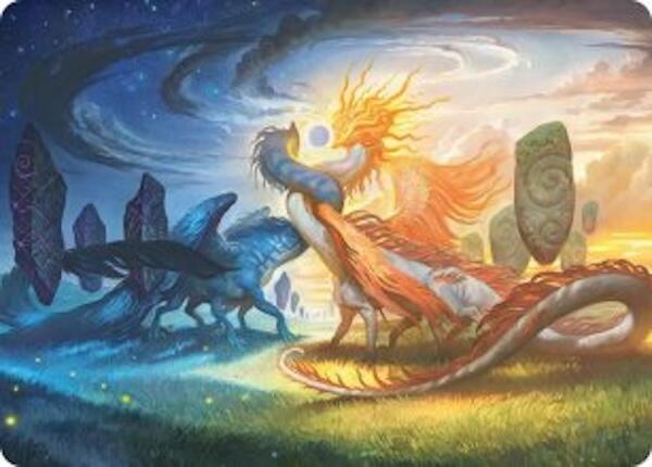Celestial Reunion Art Card (19/54) [Lorwyn Eclipsed Art Series] | Boutique FDB TCG