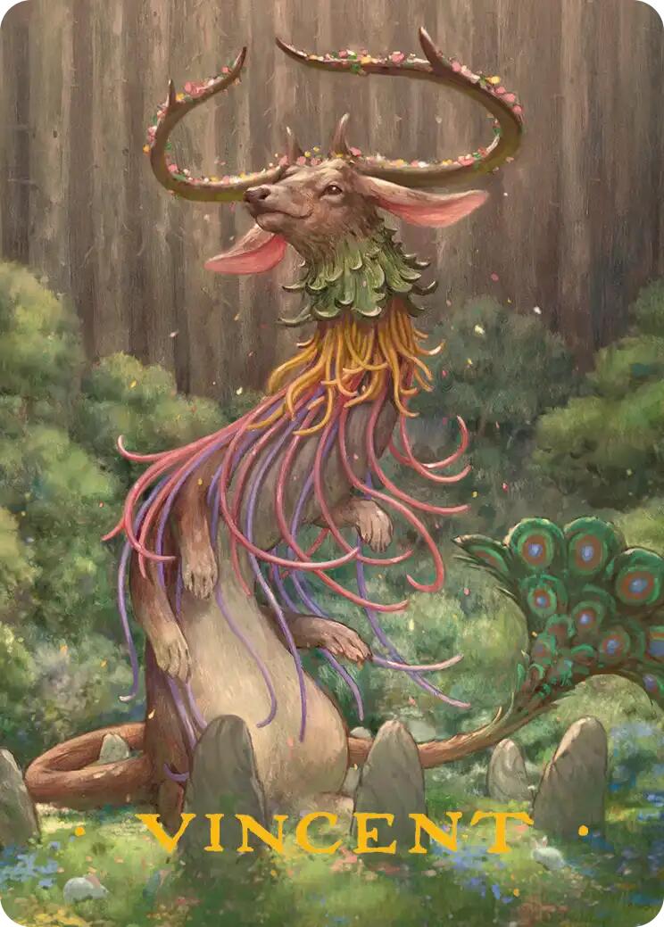 Jubilation Art Card (Gold-Stamped Signature) [Lorwyn Eclipsed Art Series] | Boutique FDB TCG