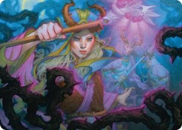 Stoic Grove-Guide Art Card [Lorwyn Eclipsed Art Series] | Boutique FDB TCG