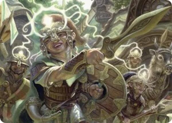 Thoughtweft Lieutenant Art Card [Lorwyn Eclipsed Art Series] | Boutique FDB TCG