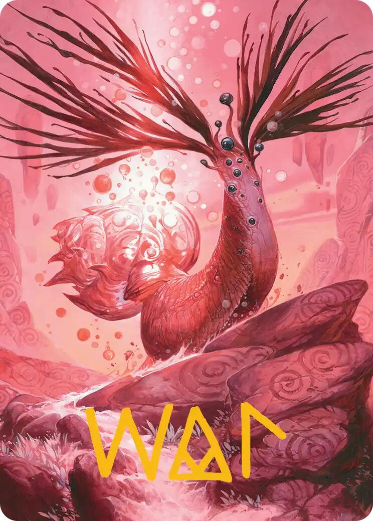 Catharsis Art Card (Gold-Stamped Signature) [Lorwyn Eclipsed Art Series] | Boutique FDB TCG
