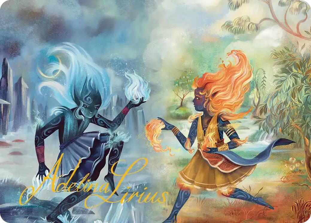 Ashling's Command Art Card (Gold-Stamped Signature) [Lorwyn Eclipsed Art Series] | Boutique FDB TCG