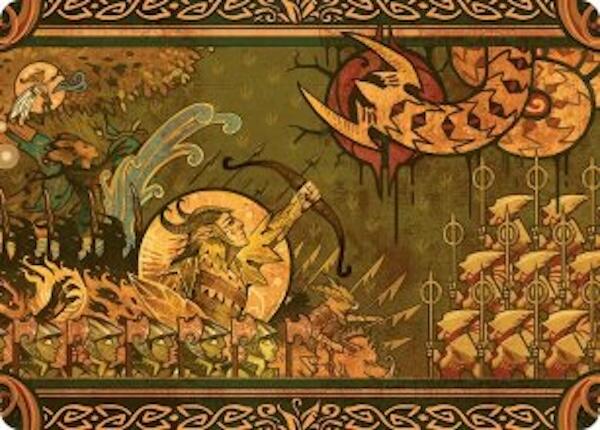 Chronicle of Victory Art Card [Lorwyn Eclipsed Art Series] | Boutique FDB TCG