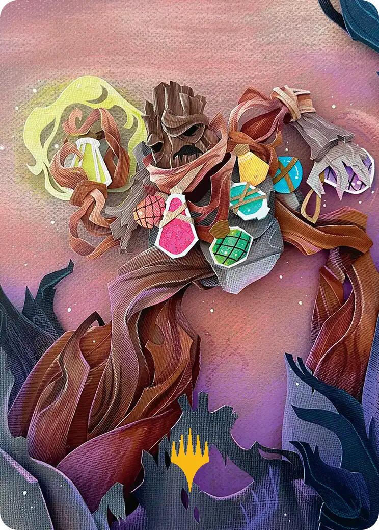 Painter's Servant Art Card (Gold-Stamped Planeswalker Symbol) [Lorwyn Eclipsed Art Series] | Boutique FDB TCG