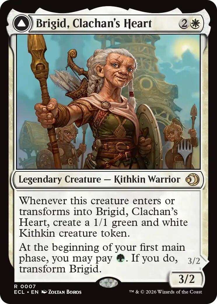 Brigid, Clachan's Heart [Lorwyn Eclipsed Promos] | Boutique FDB TCG