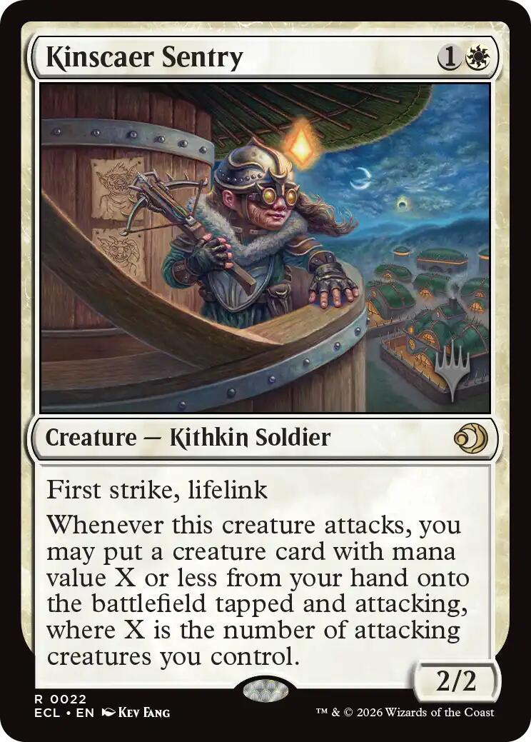 Kinscaer Sentry [Lorwyn Eclipsed Promos] | Boutique FDB TCG