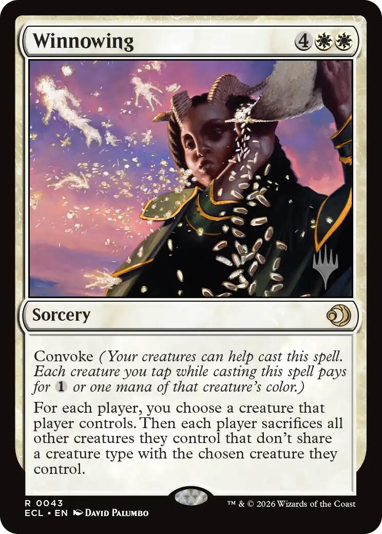 Winnowing [Lorwyn Eclipsed Promos] | Boutique FDB TCG