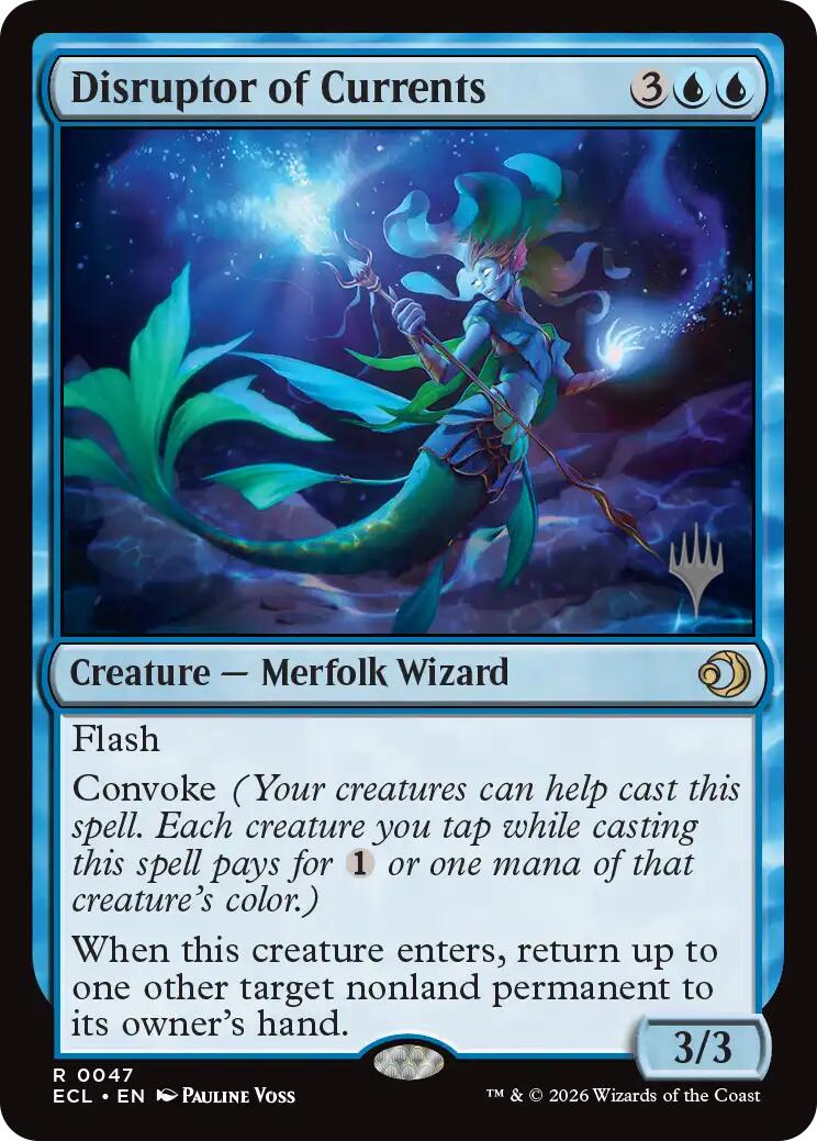 Disruptor of Currents [Lorwyn Eclipsed Promos] | Boutique FDB TCG
