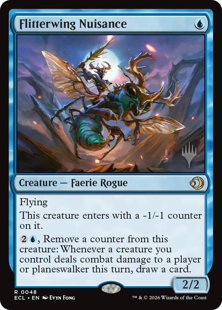 Flitterwing Nuisance [Lorwyn Eclipsed Promos] | Boutique FDB TCG