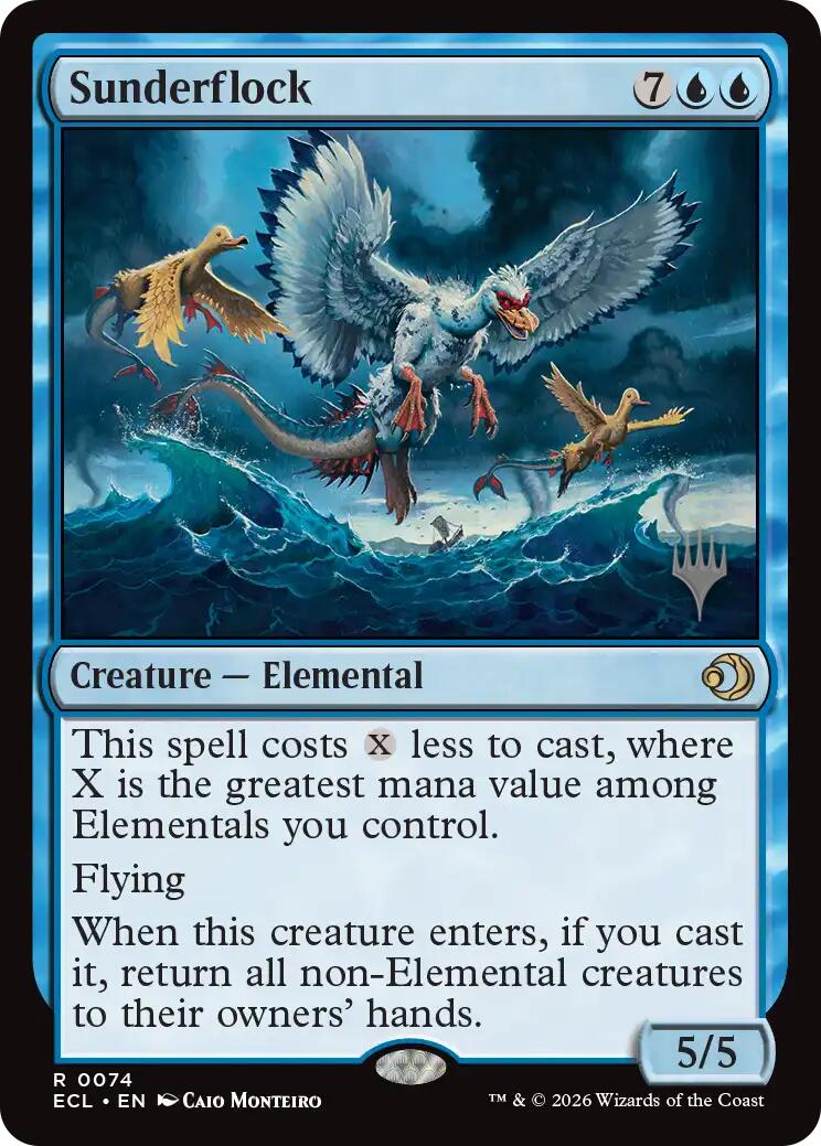 Sunderflock [Lorwyn Eclipsed Promos] | Boutique FDB TCG