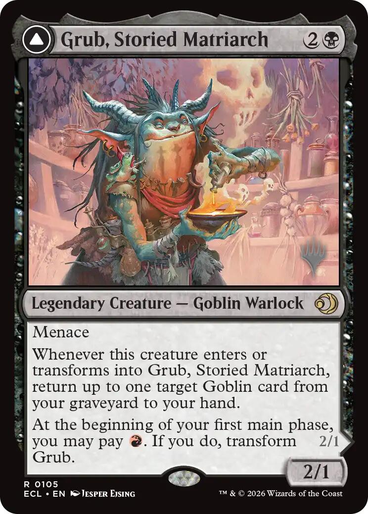 Grub, Storied Matriarch [Lorwyn Eclipsed Promos] | Boutique FDB TCG