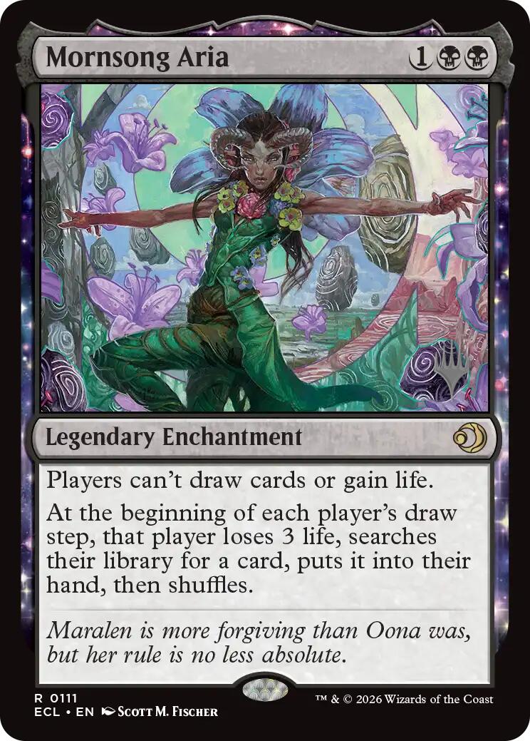 Mornsong Aria [Lorwyn Eclipsed Promos] | Boutique FDB TCG