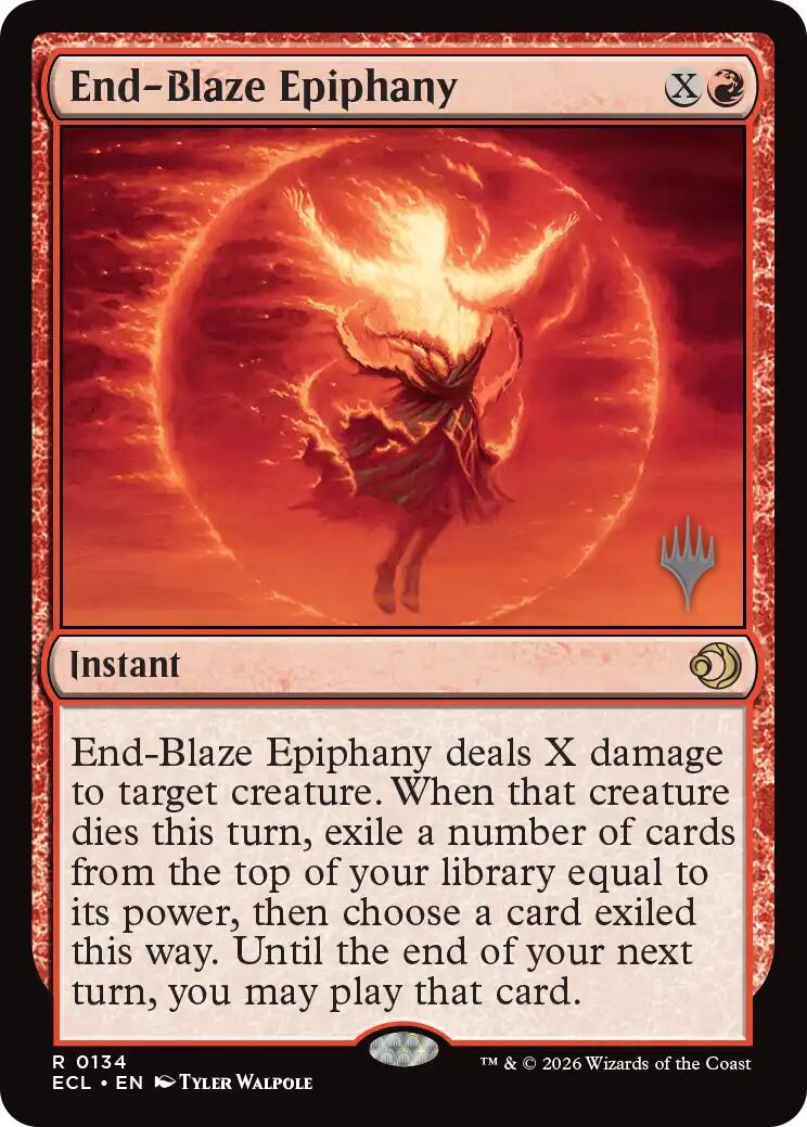 End-Blaze Epiphany [Lorwyn Eclipsed Promos] | Boutique FDB TCG