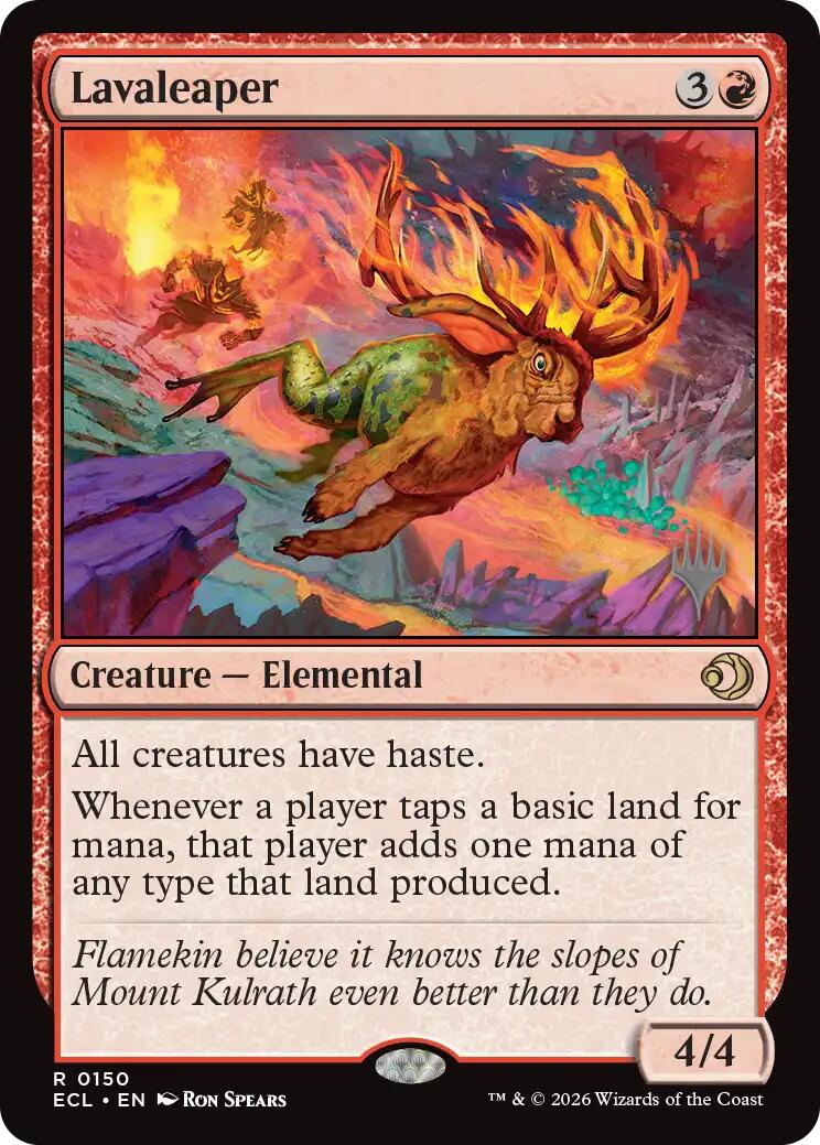 Lavaleaper [Lorwyn Eclipsed Promos] | Boutique FDB TCG