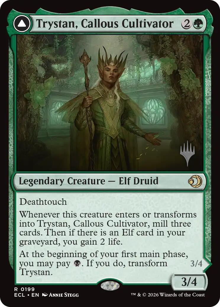 Trystan, Callous Cultivator [Lorwyn Eclipsed Promos] | Boutique FDB TCG