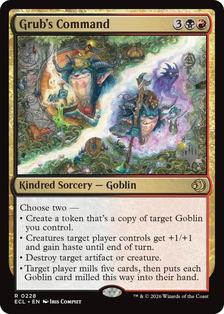Grub's Command [Lorwyn Eclipsed Promos] | Boutique FDB TCG