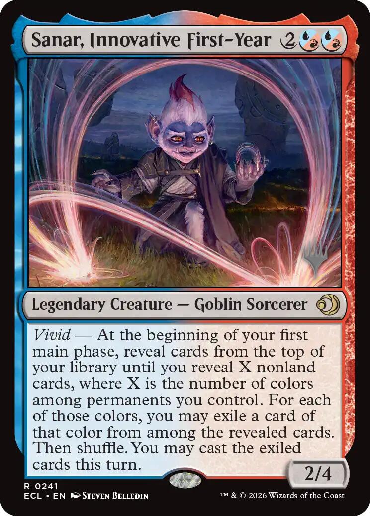 Sanar, Innovative First-Year [Lorwyn Eclipsed Promos] | Boutique FDB TCG