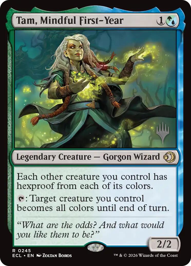 Tam, Mindful First-Year [Lorwyn Eclipsed Promos] | Boutique FDB TCG