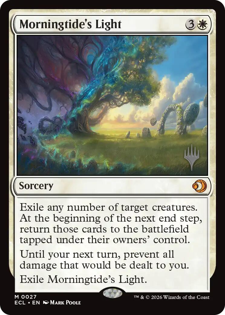 Morningtide's Light [Lorwyn Eclipsed Promos] | Boutique FDB TCG