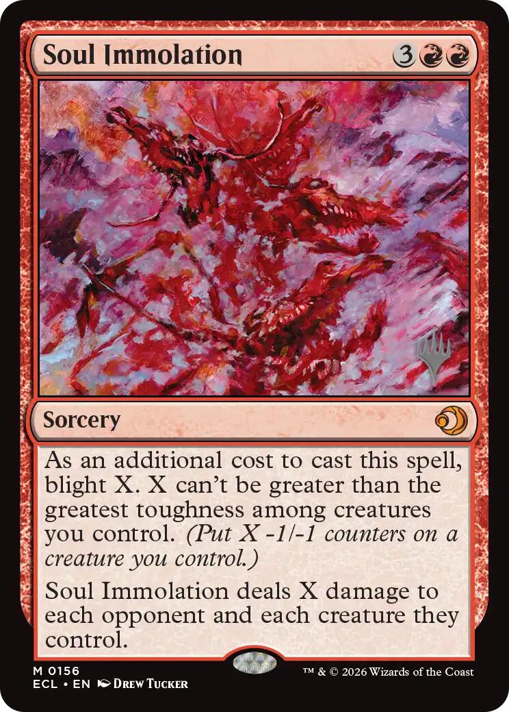 Soul Immolation [Lorwyn Eclipsed Promos] | Boutique FDB TCG