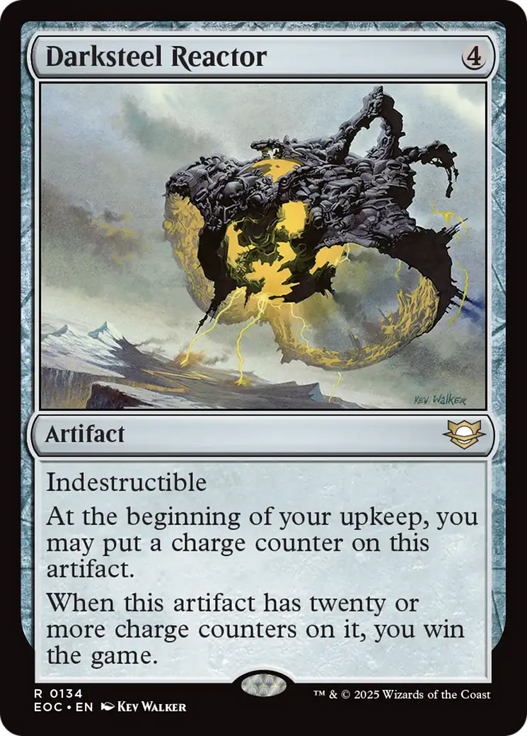 Darksteel Reactor [Edge of Eternities Commander] | Boutique FDB TCG