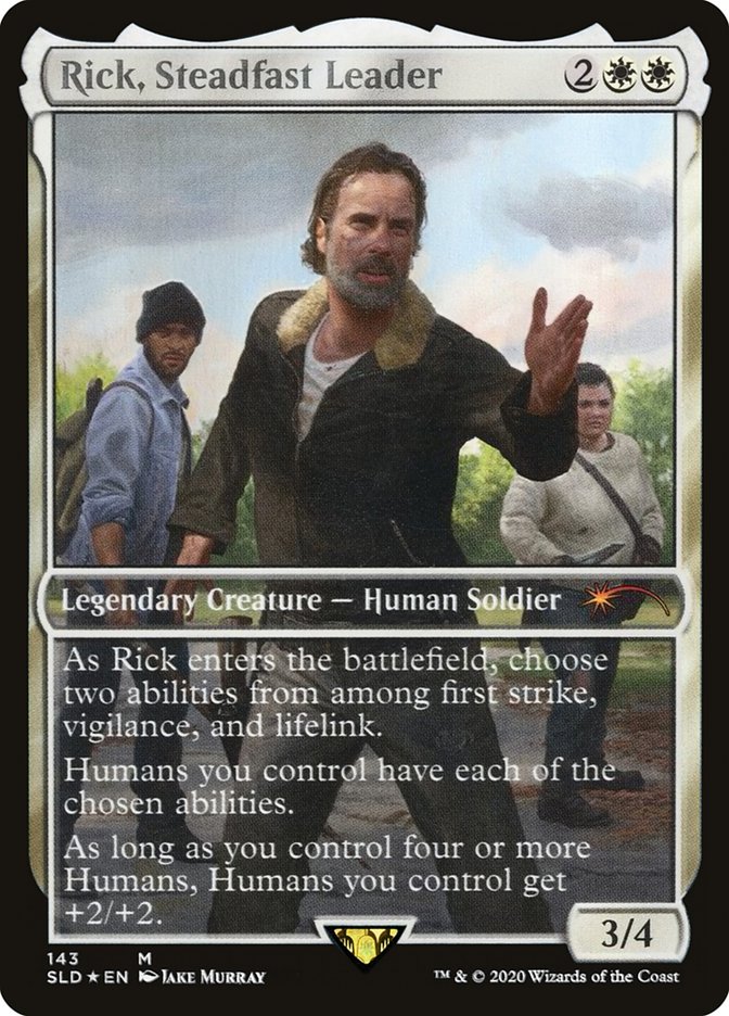 Rick, Steadfast Leader [Secret Lair Drop Series] | Boutique FDB TCG