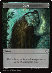 Copy // Plant Double-Sided Token [Lorwyn Eclipsed Tokens] | Boutique FDB TCG