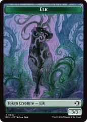 Elk // Mutavault Double-Sided Token [Lorwyn Eclipsed Tokens] | Boutique FDB TCG