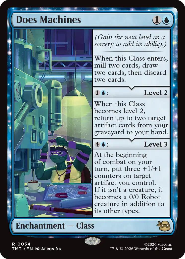 Does Machines [Teenage Mutant Ninja Turtles] | Boutique FDB TCG