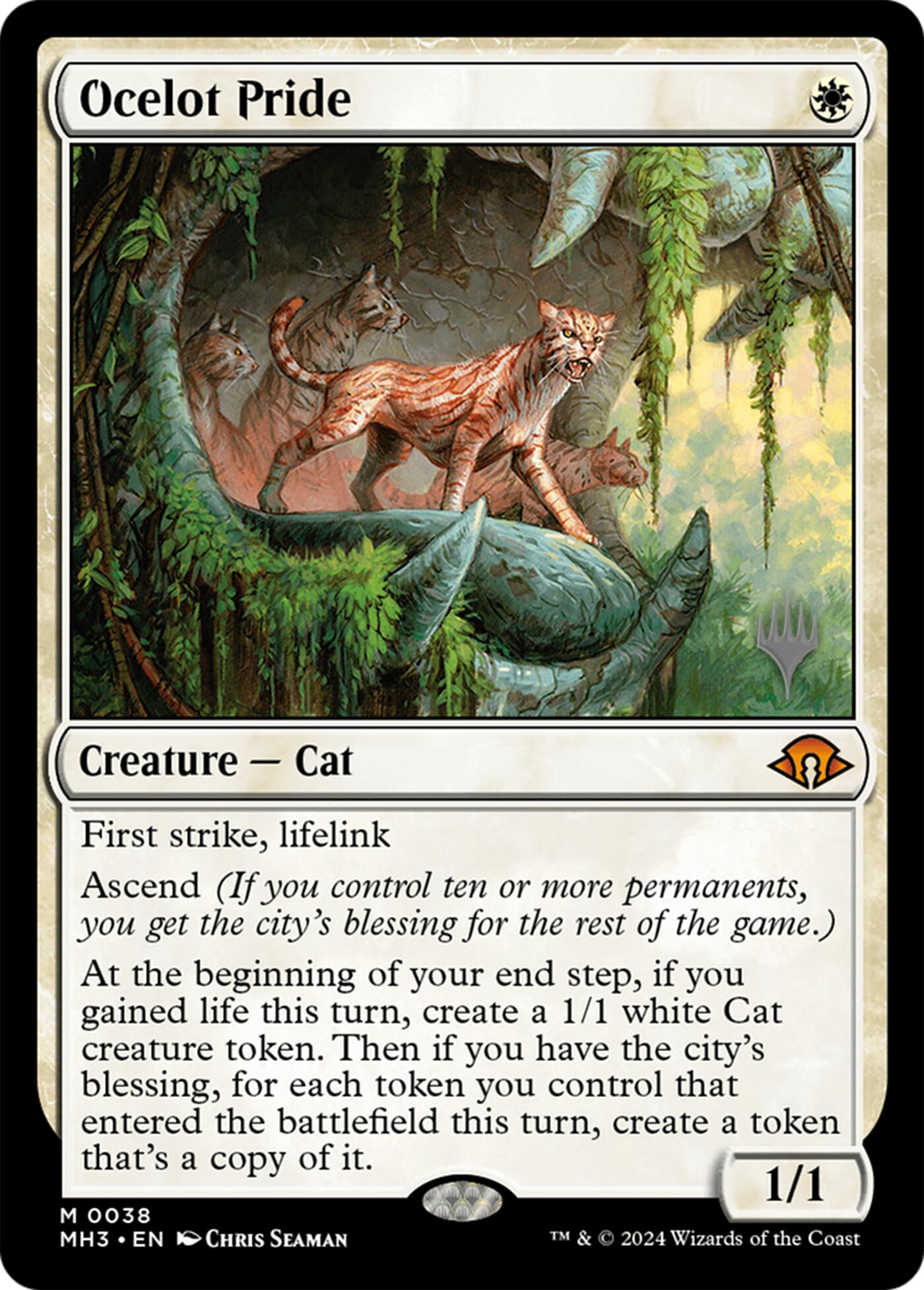Ocelot Pride [Lorwyn Eclipsed Promos] | Boutique FDB TCG
