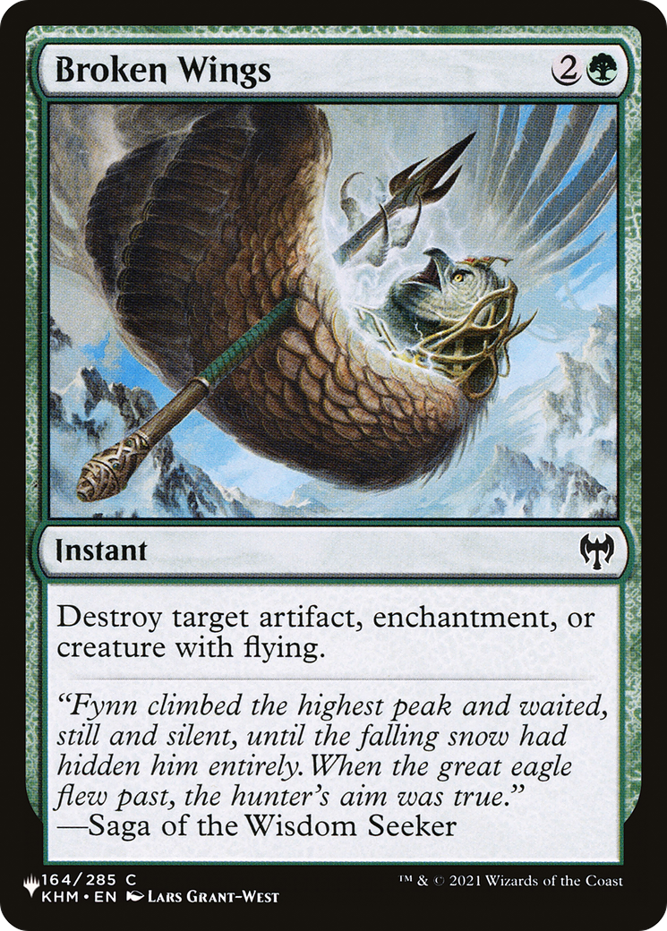 Broken Wings [The List Reprints] | Boutique FDB TCG