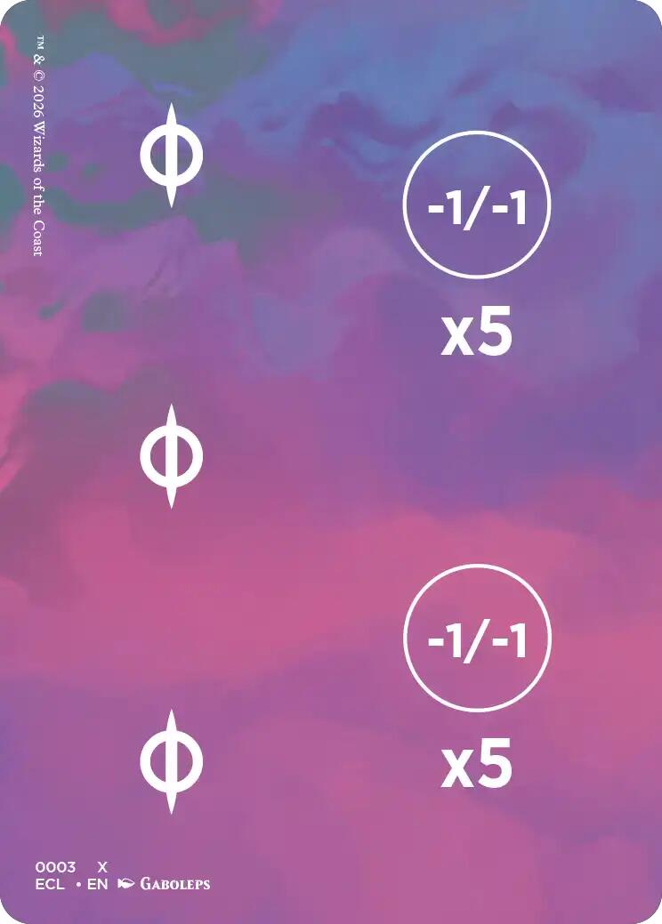 Punch Card Token [Lorwyn Eclipsed Tokens] | Boutique FDB TCG