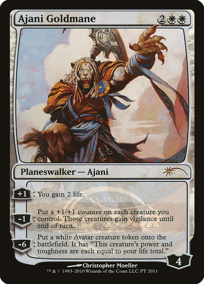 Ajani Goldmane (Pro Tour) [Pro Tour Promos] | Boutique FDB TCG