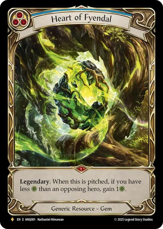 Heart of Fyendal [ANQ001] (Compendium of Rathe - Antiquity Pack) | Boutique FDB TCG