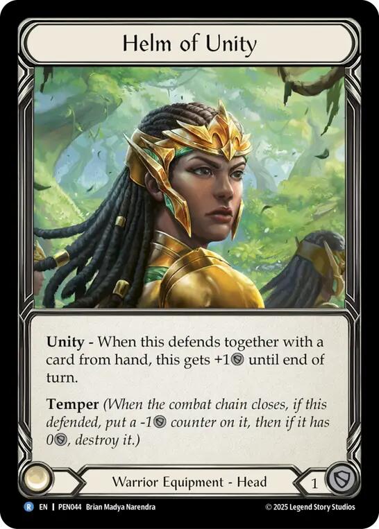 Helm of Unity [PEN044] (Compendium of Rathe)  Cold Foil | Boutique FDB TCG