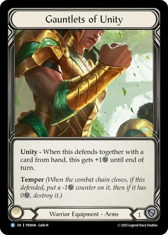 Gauntlets of Unity [PEN046] (Compendium of Rathe) | Boutique FDB TCG