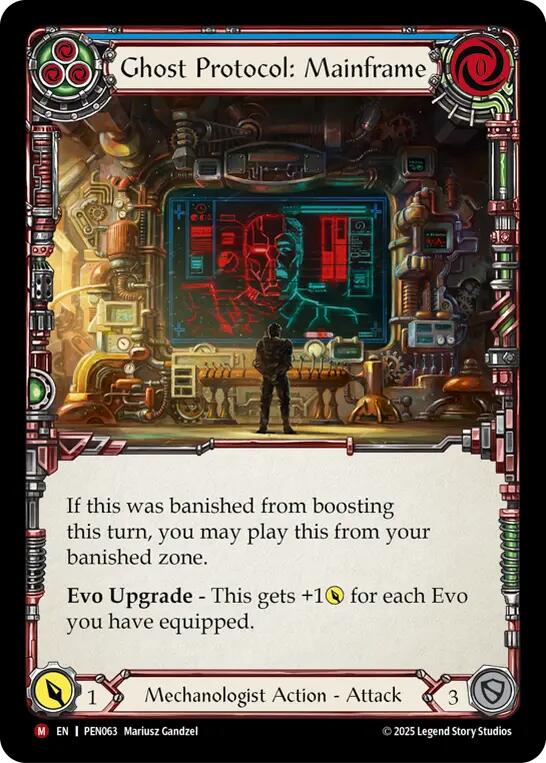 Ghost Protocol: Mainframe [PEN046] (Compendium of Rathe) | Boutique FDB TCG