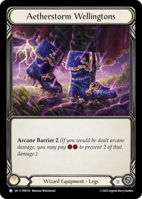 Aetherstorm Wellingtons [PEN110] (Compendium of Rathe) | Boutique FDB TCG