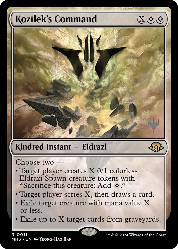 Kozilek's Command [Lorwyn Eclipsed Promos] | Boutique FDB TCG