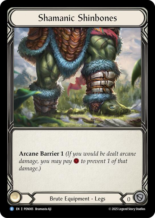 Shamanic Shinbones [PEN005] (Compendium of Rathe) | Boutique FDB TCG