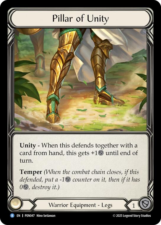 Pillar Of Unity [PEN047] (Compendium of Rathe) | Boutique FDB TCG